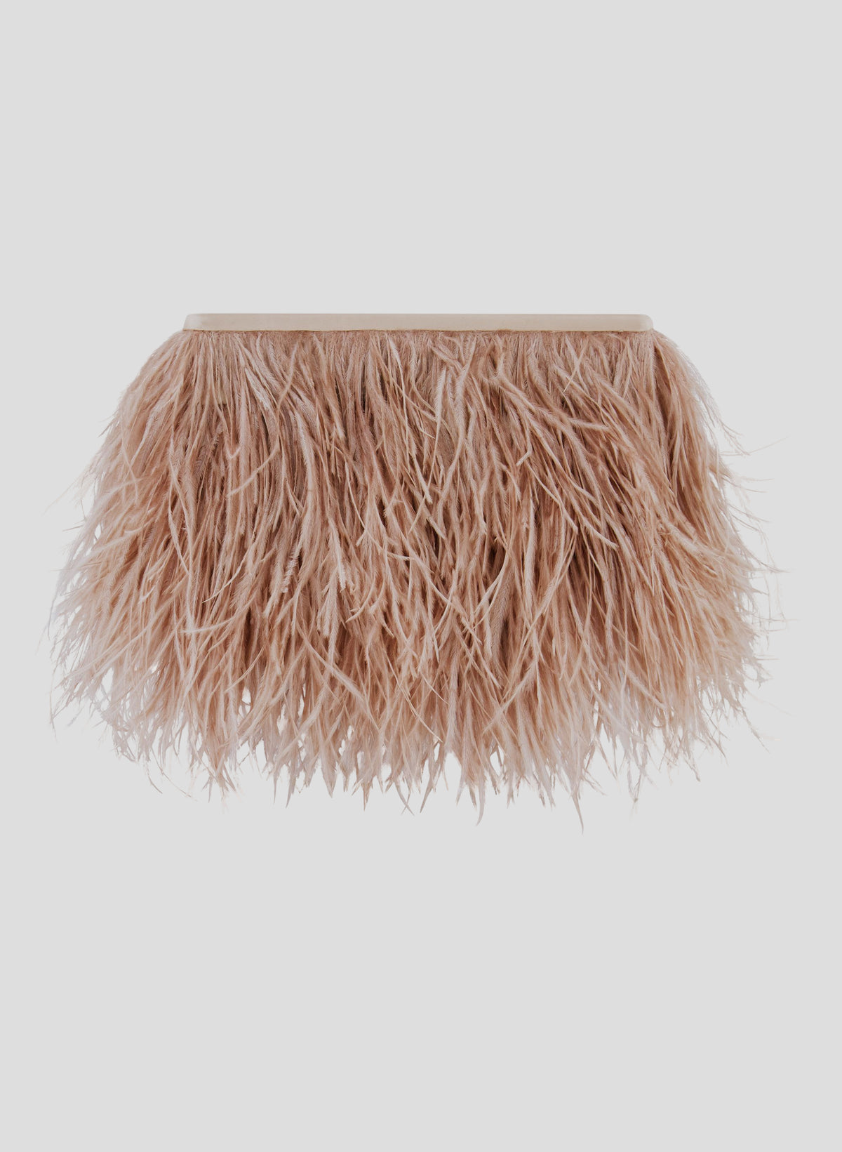 Clarisse Feather Clutch