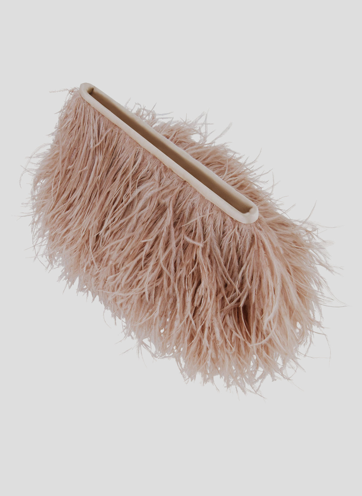 Clarisse Feather Clutch