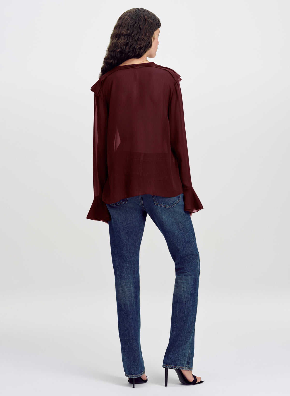 Colette Silk Chiffon Top