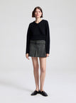 Como Tweed Belted Short