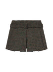 Como Tweed Belted Short