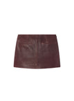 Cowan Leather Mini Skirt