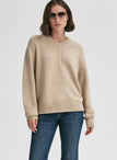 Calven Cashmere V Neck Sweater