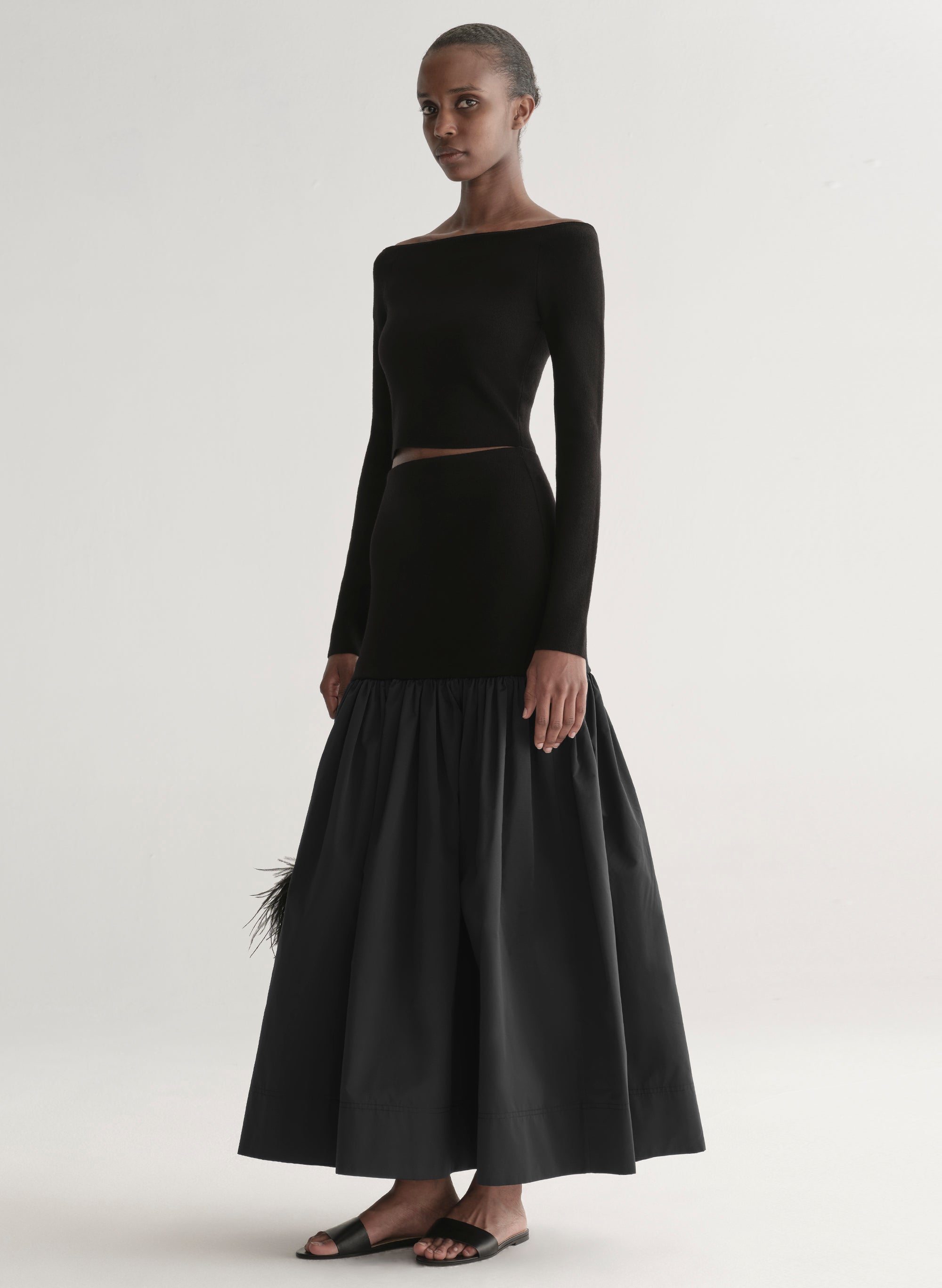 Cami Merino Combo Maxi Skirt | ALC LTD