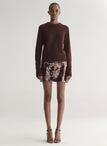 Cleo Sequin Mini Skirt