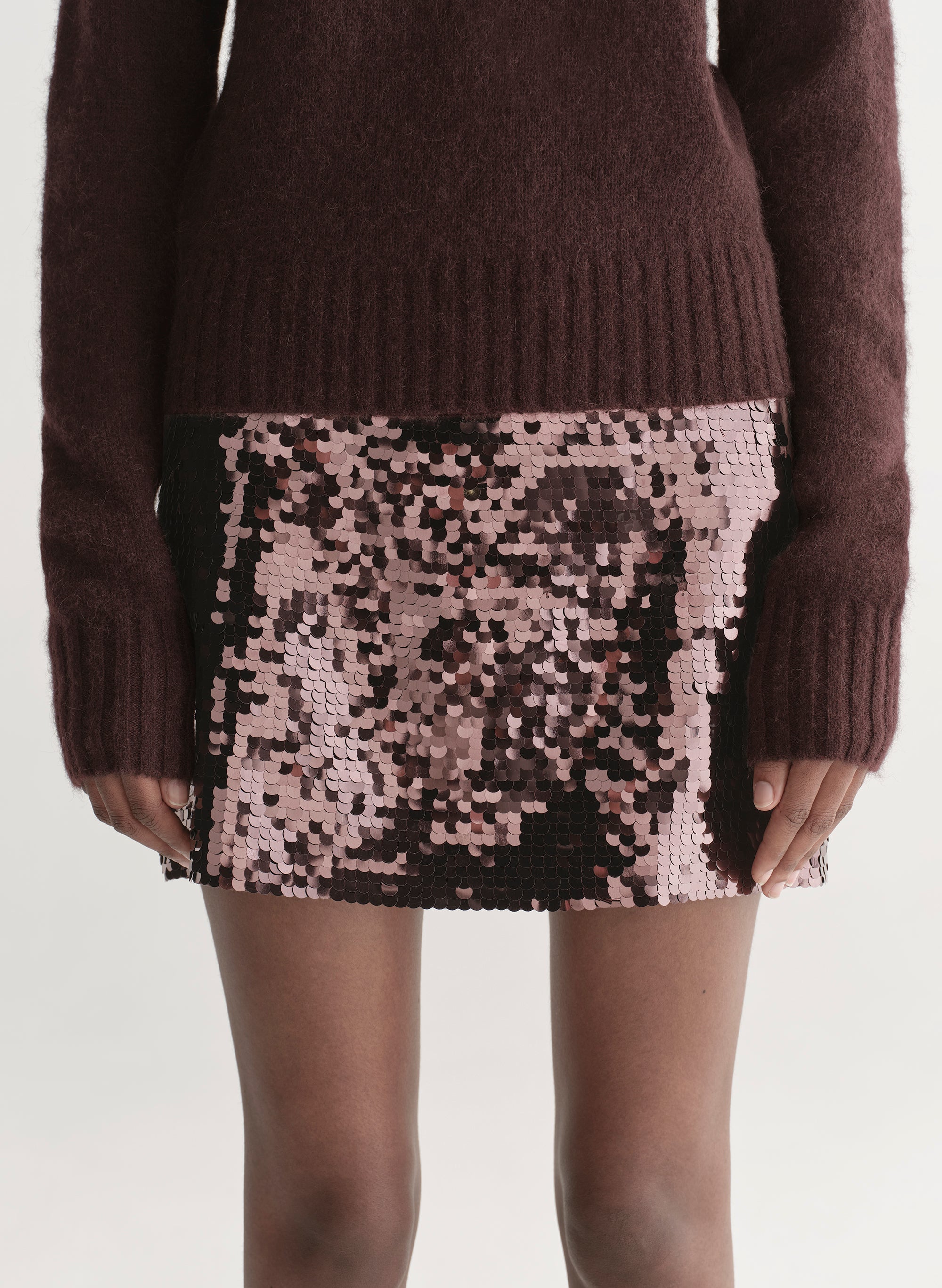 A.L.C. Cleo Sequin Mini Skirt | ALCltd.com