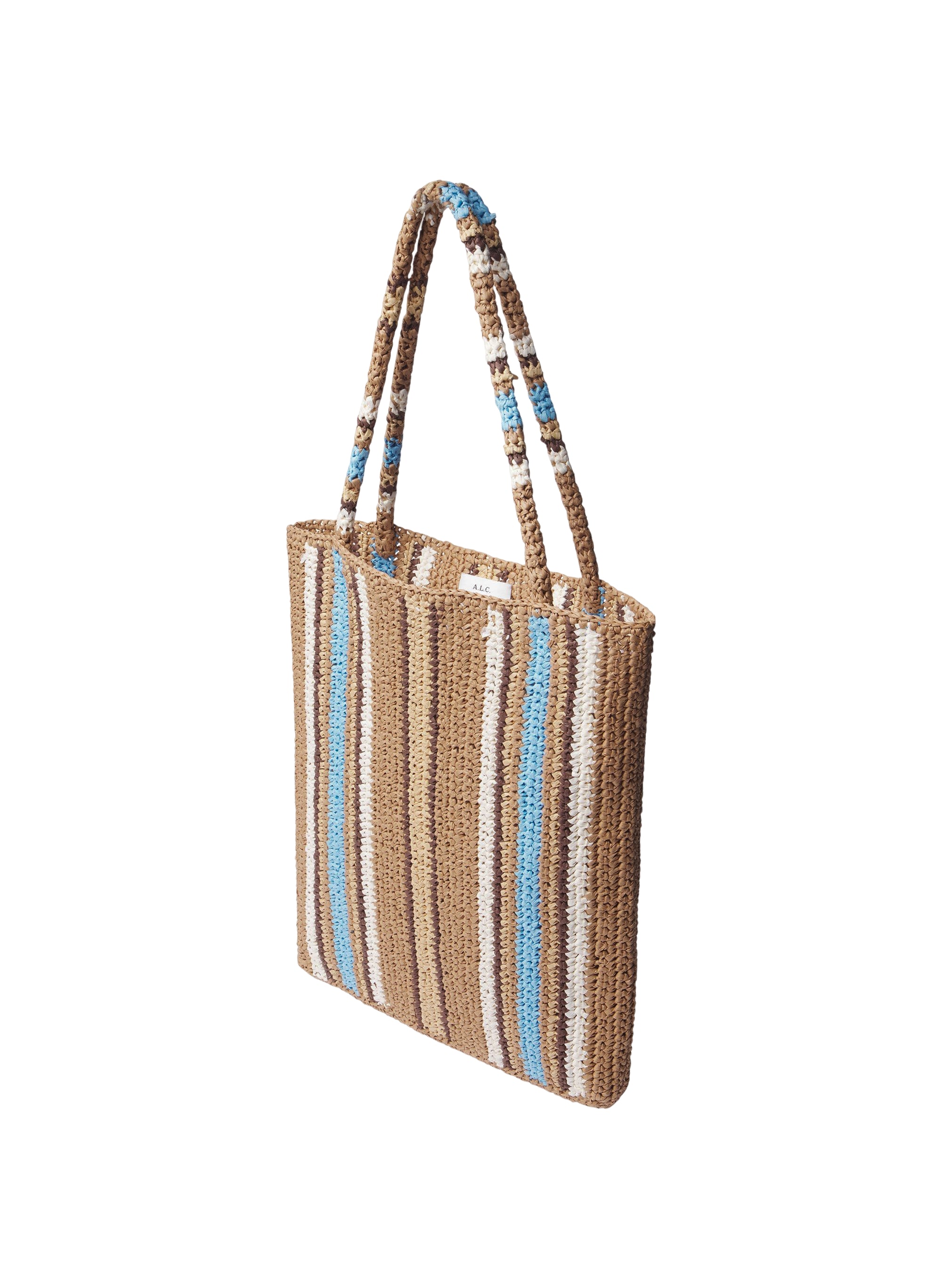 Daisy Striped Raffia Tote | ALC LTD