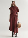 Dena Crepe Midi Dress