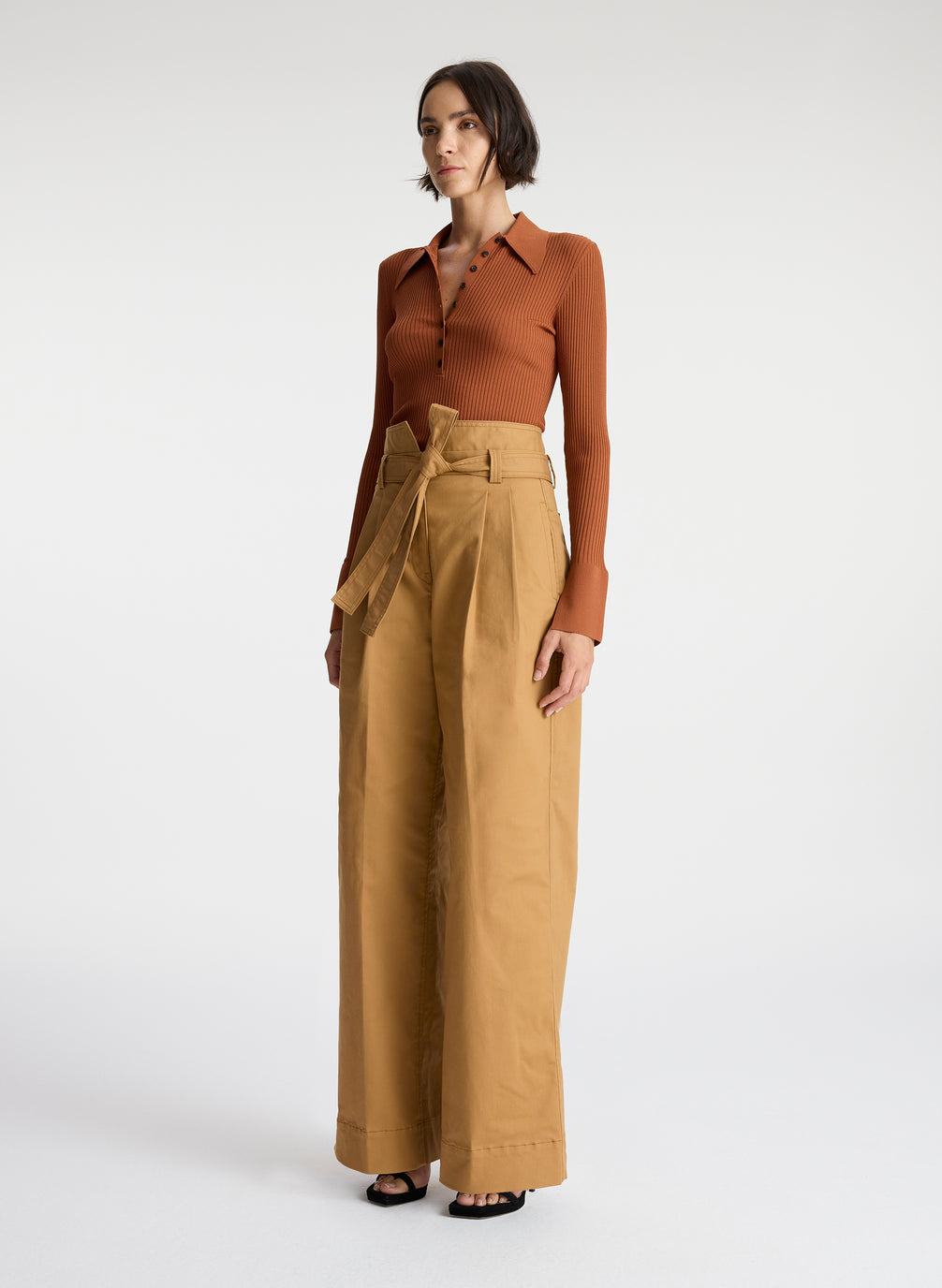 A.L.C. Emily Cotton Twill Pant