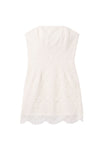 Eliana Strapless Lace Mini Dress