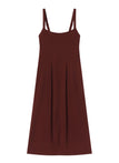 Elisha Stretch Linen Midi Dress