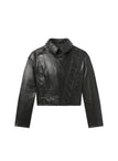 Eli Glossy Leather Jacket