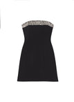 Elsie Strapless Embellished Mini Dress