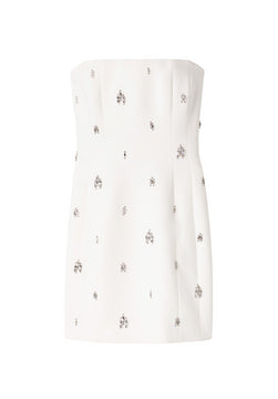 Elsie Strapless Embellished Mini Dress