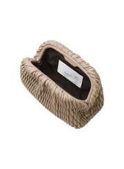 image of beige clutch bag