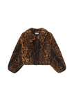 Esme Leopard Faux Fur Jacket