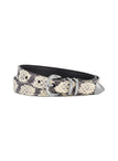 Ethan Snakeskin Belt
