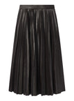 Etta Vegan Leather Midi Skirt