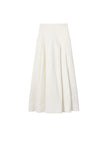 Eve Stretch Linen Midi Skirt