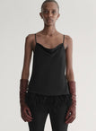 Eliza Feather Trimmed Camisole Top