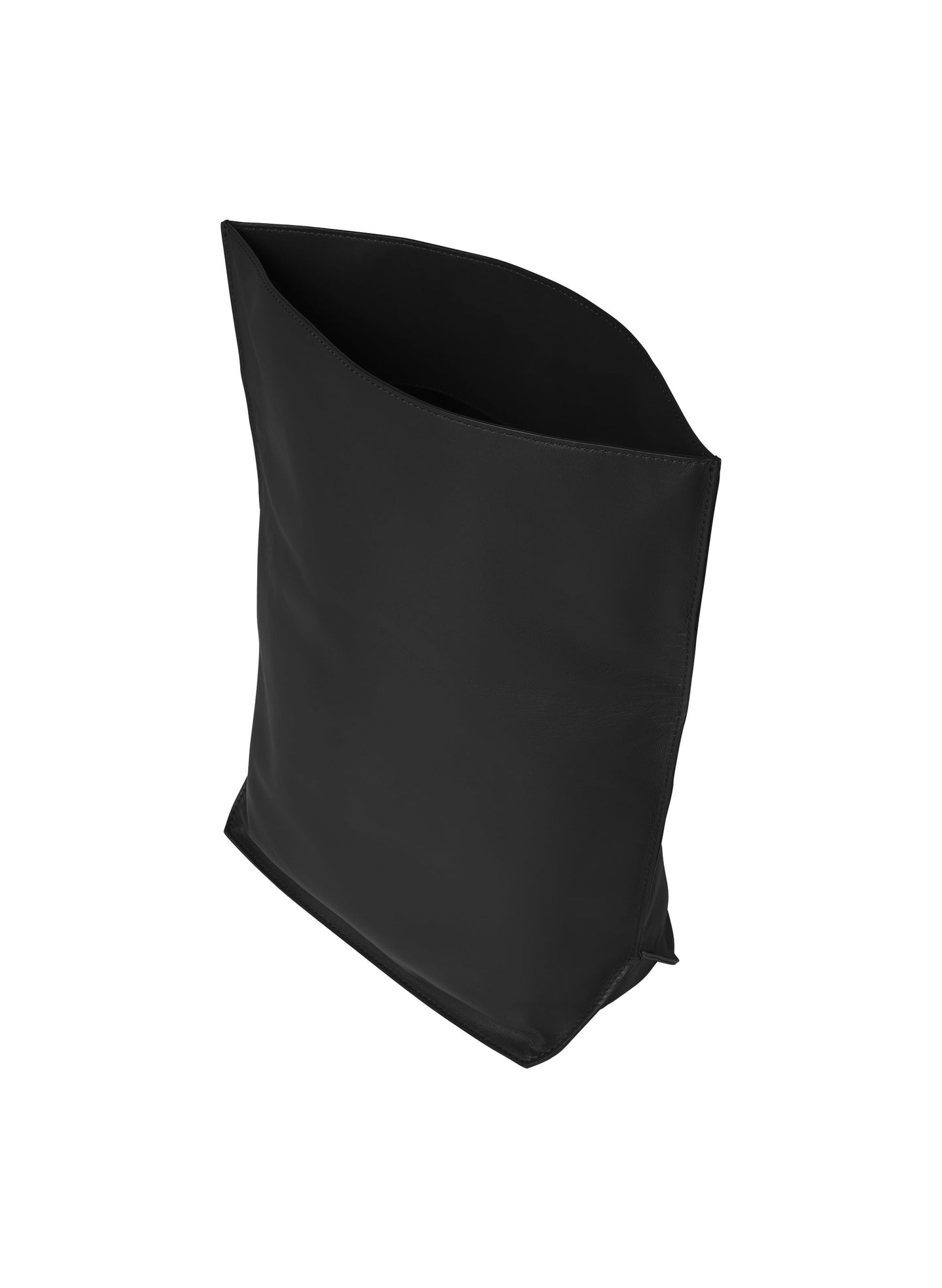 black foldover clutch bag