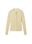 Fisher Fine Cotton Knit Cardigan