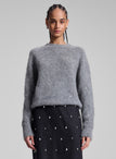 Frankie Wool Cashmere Embellished Sweater