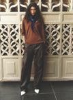 Nicole Fine Merino V-Neck Sweater