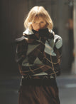 Lennon Argyle Polo Sweater
