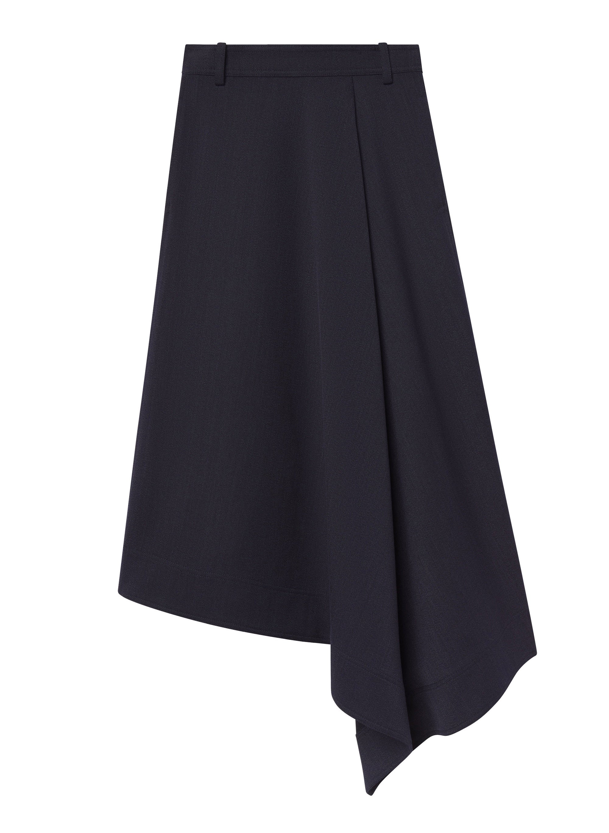 Gael Melange Twill Midi Skirt | ALC LTD