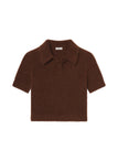 Gio Brushed Alpaca Polo Top