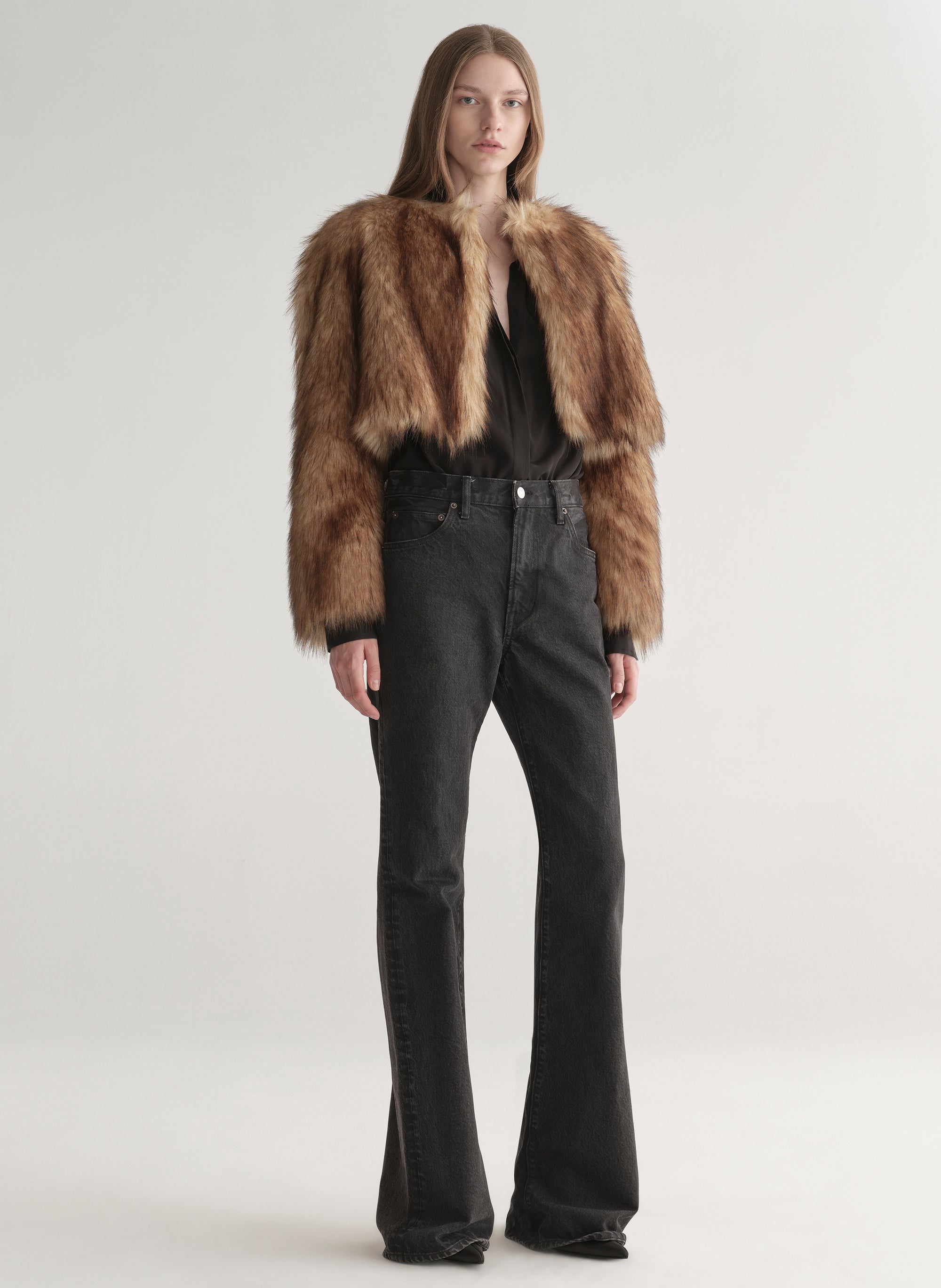Gina Faux Fur Jacket | ALC LTD