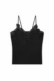 Hana Satin And Lace Camisole Top