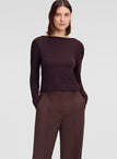 Heather Fine Merino Top