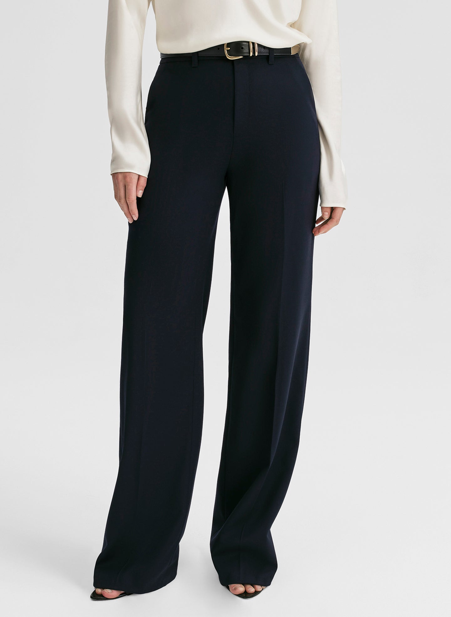A.L.C. Women's Hirsh Straight Leg Pants - Blue - Size 6 - Evening Blue A.L.C. Women's Hirsh Straight Leg Pants - Blue - Size 6 - Evening Blue