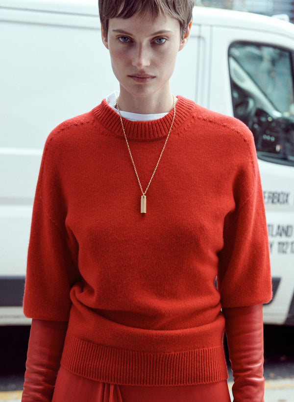 Charles Cashmere Crew Neck Sweater