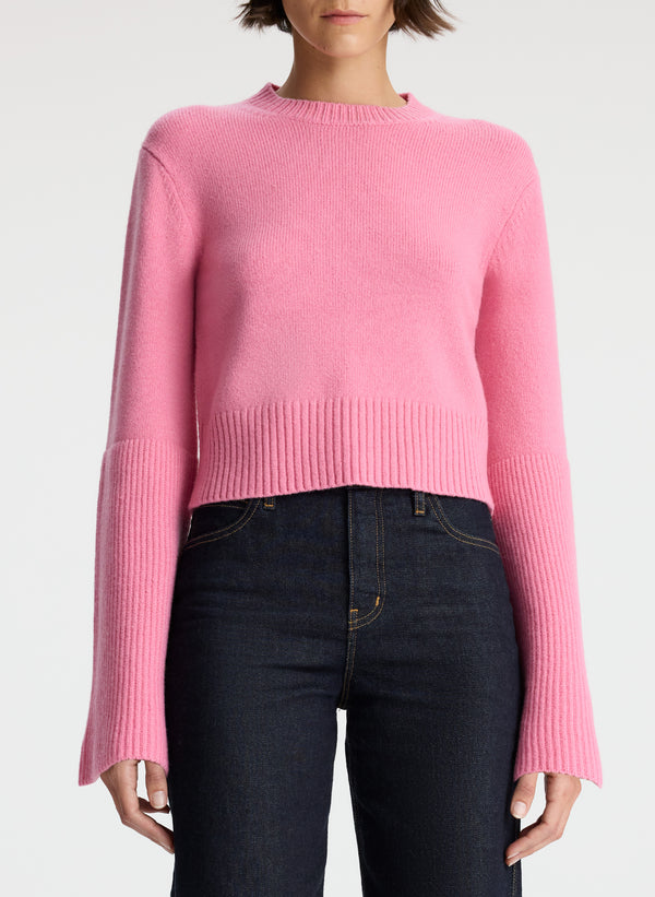 Clover Sweater Hot Pink