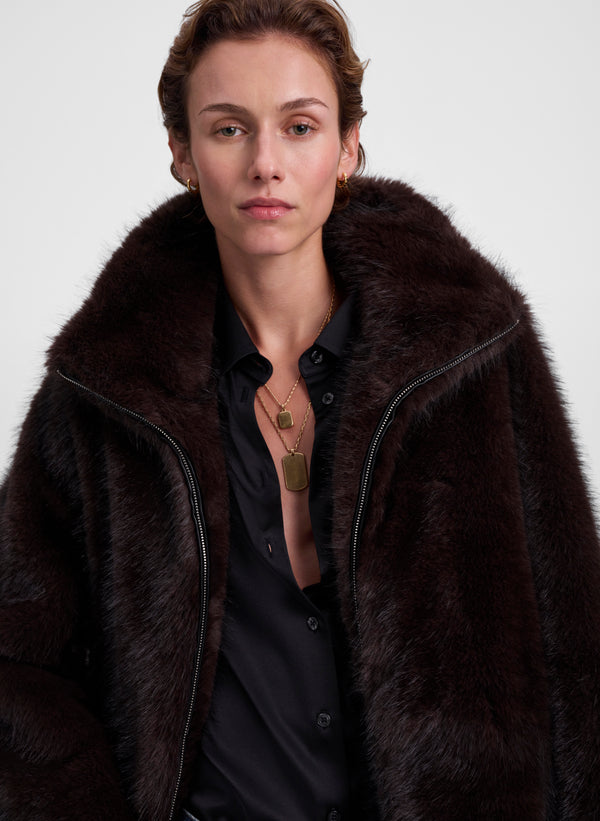 Jade Faux Fur Jacket