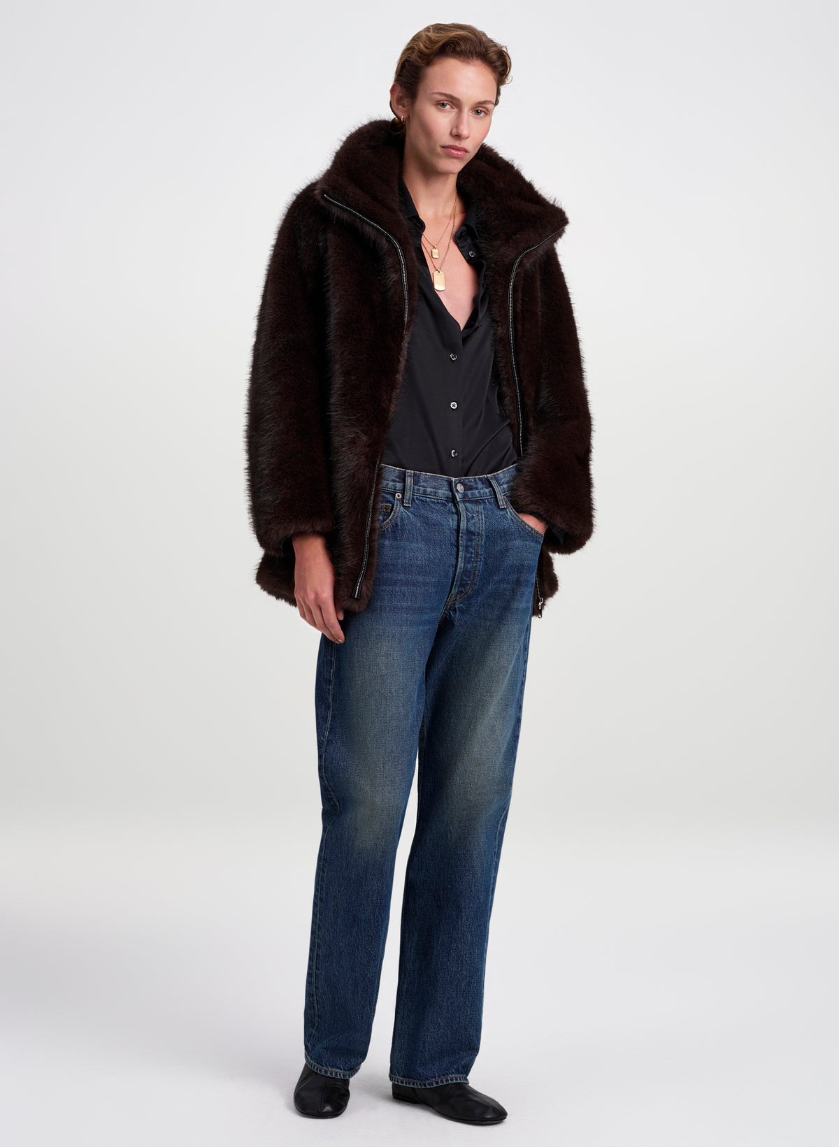Jade Faux Fur Jacket