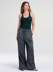 James Striped Cotton Drawstring Pant