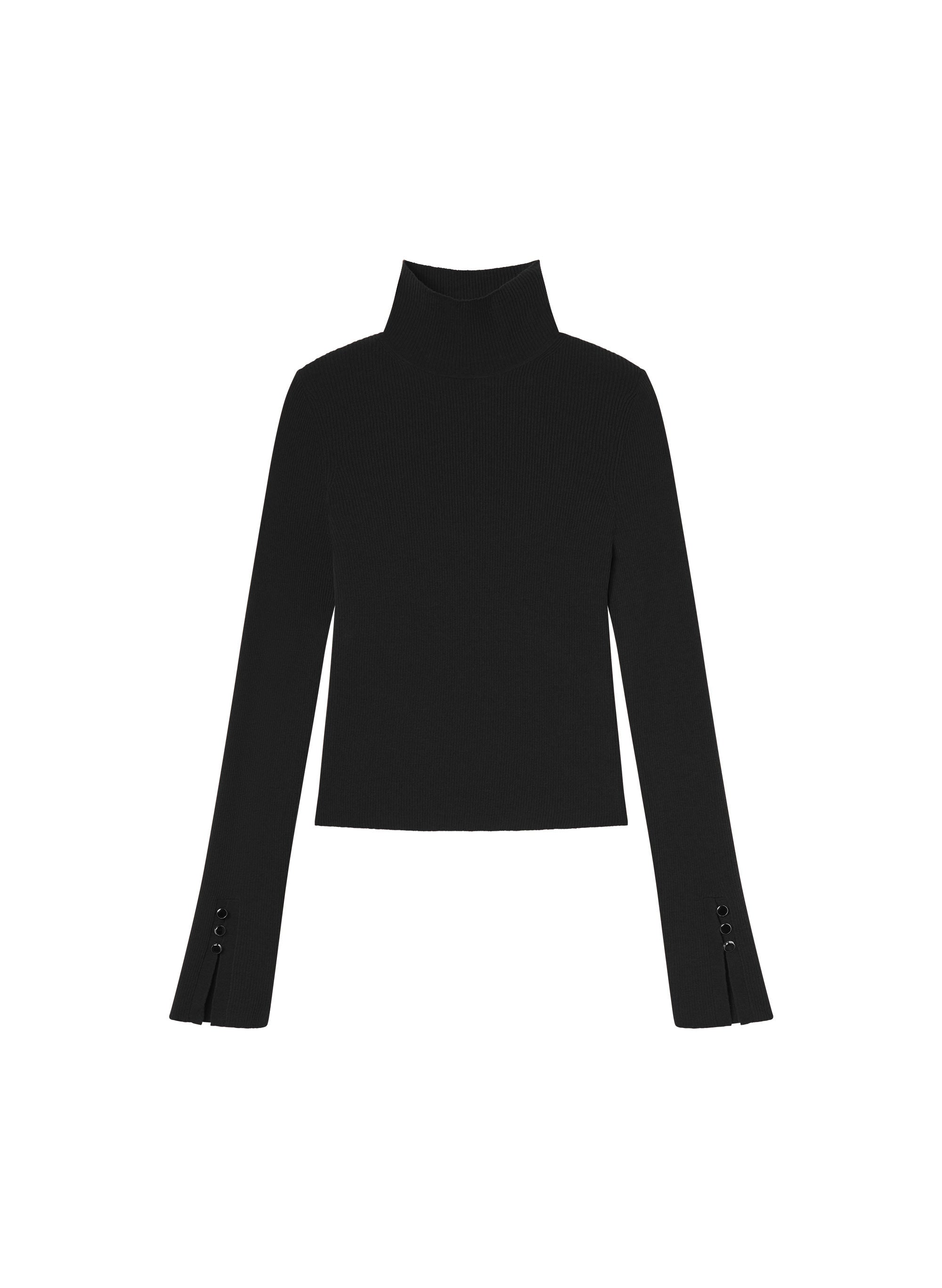 A.L.C. Jett Knit Merino Turtleneck Top | ALCltd.com
