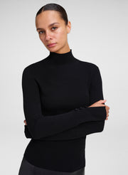 Jett Knit Merino Turtleneck Top