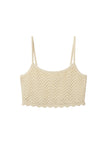 Jodi Cotton Crochet Bra