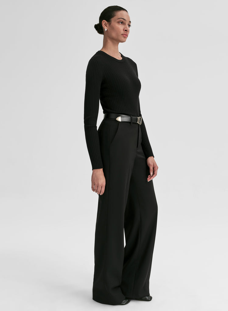 A.L.C. Kyle Ribbed Merino Top | ALCltd.com