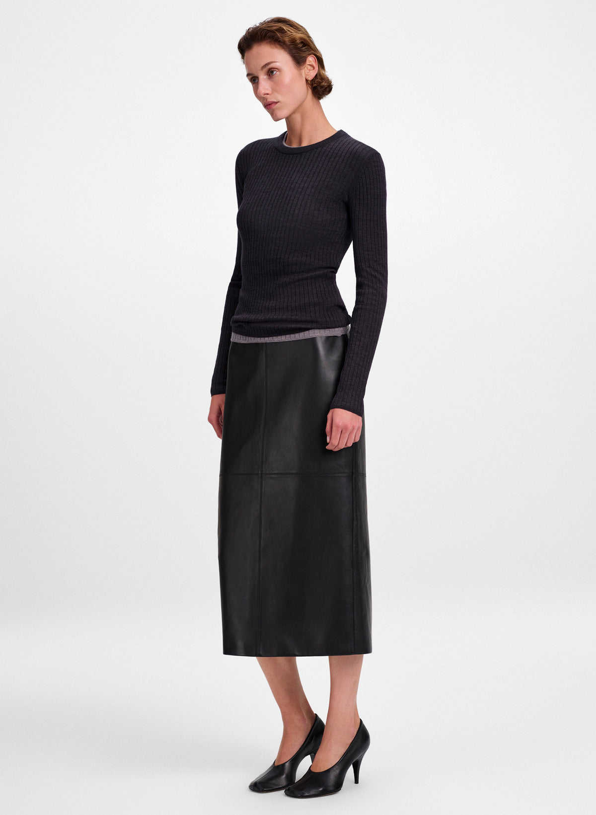 Kyle Ribbed Merino Top