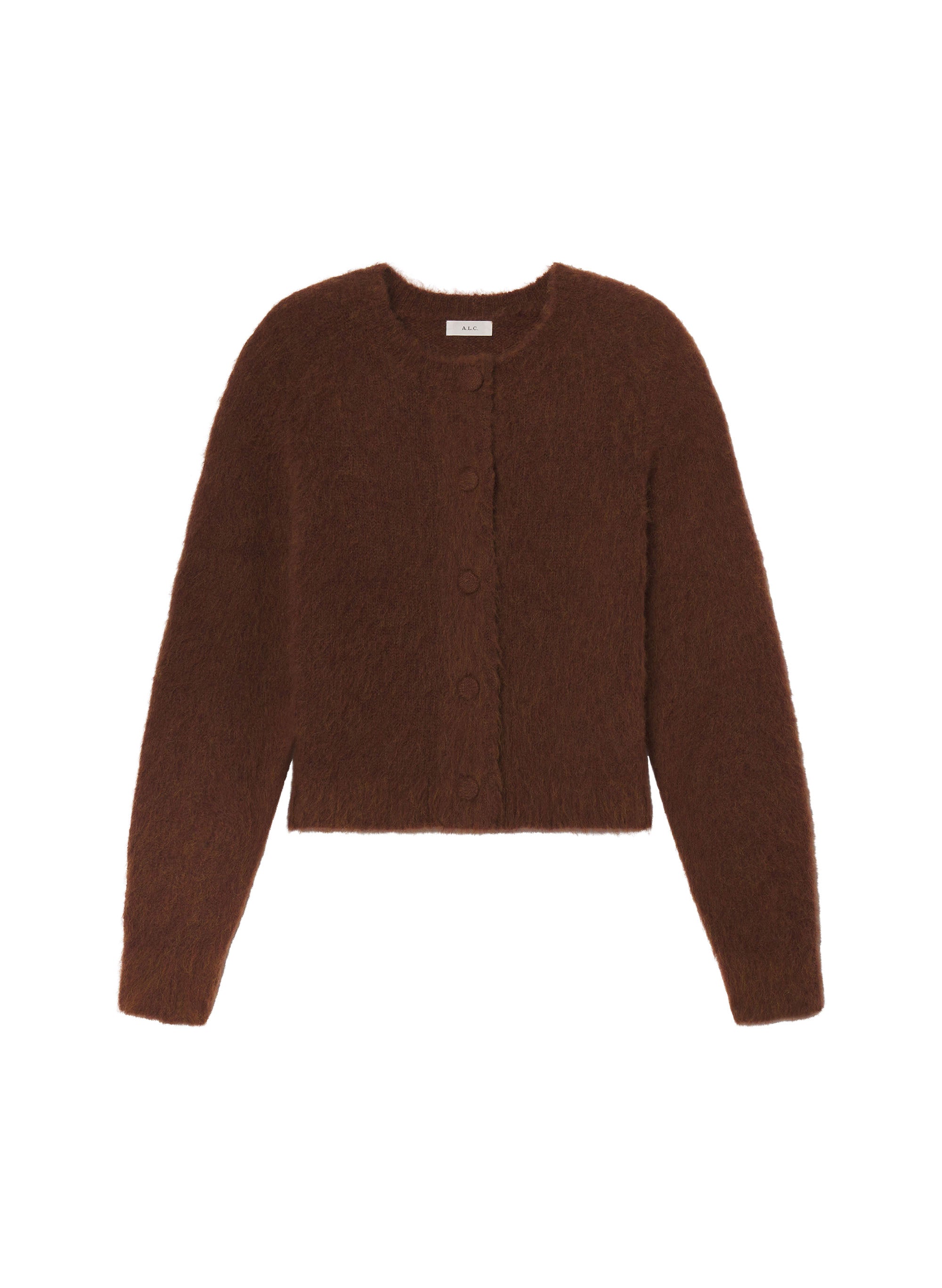 LADYPIG② A.L.C. Lainie Brushed Alpaca Cardigan | ALCltd.com