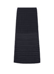 Lana Crochet Knit Midi Skirt