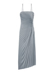 Layla Strapless Pleated Gown