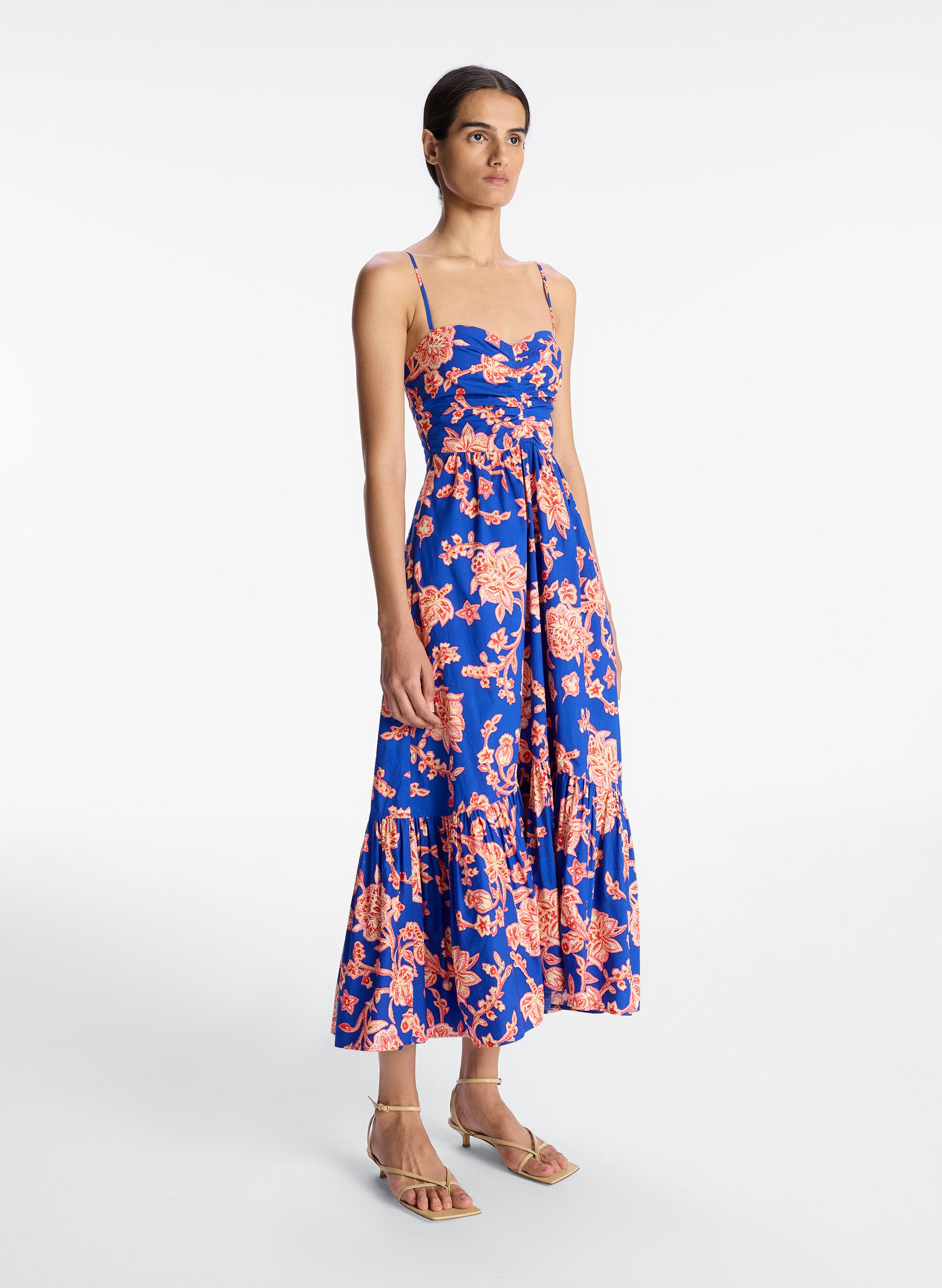 Lilah Cotton Midi Dress