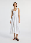 Lilah II Cotton Midi Dress